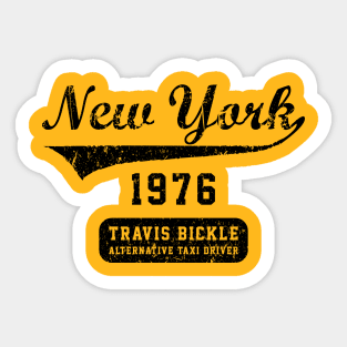 New York Taxi Driver Sticker